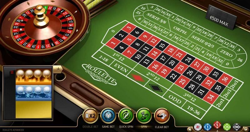 Thông tin về các cửa cược khi chơi Roulette